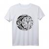 Maori Polynesian Tattoo Skorpion T-Shirt mit Mond und Sonne - Perfekt für Taucher, Sternzeichen-Fans und Meeresliebhaber