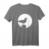 Möwe Mond T-Shirt – Strand- und Nachtmotiv, klassisch geschnitten, langlebig mit doppelt genähtem Saum