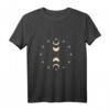 Okkult Sonne Mond T-Shirt – Esoterisches Design mit Baphomet, Tarot, Satanic & Sacred Geometry – Perfektes Geschenk für Gothic- und Okkult-Fans
