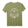 Wüste Sonne Mond Phasen Geometric Okkultismus T-Shirt – Mystisch, Esoterisch & Magisch für Hellseher, Wahrsager & Spirituelle Fans