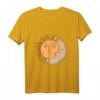 Mond und Sonne T-Shirt – Klassisch geschnitten mit Himmelskörper-Motiv, ideal für Astronomie- und Sonnenliebhaber