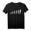 Evolution Dudelsack Pfeifensack Schotten Sackpfeife Spieler T-Shirt – Perfektes Geschenk für Dudelsack- und Schottland-Liebhaber auf Partys & Festen