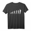 Evolution Dudelsack Pfeifensack Schotten Sackpfeife Spieler T-Shirt – Perfektes Geschenk für Dudelsack- und Schottland-Liebhaber auf Partys & Festen