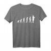 Evolution Dudelsack Pfeifensack Schotten Sackpfeife Spieler T-Shirt – Perfektes Geschenk für Dudelsack- und Schottland-Liebhaber auf Partys & Festen