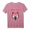 Lustiges Heulender Wolf T-Shirt für Damen und Kinder - Tier- und Sagenfans Geschenkidee für Geburtstag, Weihnachten & mehr