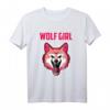 Lustiges Heulender Wolf T-Shirt für Damen und Kinder - Tier- und Sagenfans Geschenkidee für Geburtstag, Weihnachten & mehr