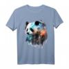 Panda Berge Natur Wald Tier Kunstwerk T-Shirt – Perfekt für Tierliebhaber, Naturfreunde und Freunde von Tiermotiven