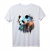 Panda Berge Natur Wald Tier Kunstwerk T-Shirt – Perfekt für Tierliebhaber, Naturfreunde und Freunde von Tiermotiven