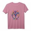 Baum o Leben mit Frieden Zeichen T-Shirt – Inspirierende Kleidung für Freiheit, Einheit & Spiritualität