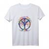 Baum o Leben mit Frieden Zeichen T-Shirt – Inspirierende Kleidung für Freiheit, Einheit & Spiritualität