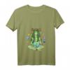 Damen Gaia T-Shirt - Griechische Göttin Mutter Erde Hippie Natur Spirituelle Mode mit V-Ausschnitt