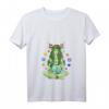Damen Gaia T-Shirt - Griechische Göttin Mutter Erde Hippie Natur Spirituelle Mode mit V-Ausschnitt