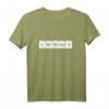 Irrenhaus - Periodensystem Elemente T-Shirt für Wissenschaftler, Nerds & Naturwissenschaftsfans