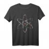 Atom Physiker Nerd Geschenk Physik T-Shirt - Perfektes Geschenk für Wissenschaftler, Nerds und Physiklehrer zu Weihnachten & Geburtstag
