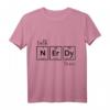 Talk Nerdy To Me - Naturwissenschaften Periodensystem Nerd T-Shirt, perfektes Geschenk für Wissenschaftler, Programmierer & Technik Nerds zu Geburtstag & Weihnachten