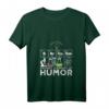 Damen Sarkasmus Primary Elements Of Humor - Naturwissenschaften T-Shirt mit V-Ausschnitt, Perfekt als lustiges Geschenk für Wissenschafts- und Humorliebhaber