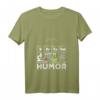 Damen Sarkasmus Primary Elements Of Humor - Naturwissenschaften T-Shirt mit V-Ausschnitt, Perfekt als lustiges Geschenk für Wissenschafts- und Humorliebhaber
