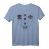 Standard Modell Partikel Higgs Boson Physik Theorie T-Shirt – Wissenschaftliches Design für Physikfans, Lehrer und Studenten
