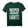 Hüter der blinkenden Lichter Netzwerk Tech Unterstützer T-Shirt – Perfekt für IT-Profis, Systemadministratoren & Techniker zum National Computer Security Day