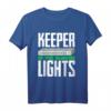 Hüter der blinkenden Lichter Netzwerk Tech Unterstützer T-Shirt – Perfekt für IT-Profis, Systemadministratoren & Techniker zum National Computer Security Day