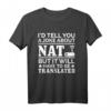 Lustiges Netzwerk-Zitat T-Shirt für Programmierer, Hacker & Entwickler - Perfektes Geschenk mit NAT-Witz