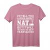 Lustiges Netzwerk-Zitat T-Shirt für Programmierer, Hacker & Entwickler - Perfektes Geschenk mit NAT-Witz