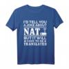 Lustiges Netzwerk-Zitat T-Shirt für Programmierer, Hacker & Entwickler - Perfektes Geschenk mit NAT-Witz