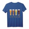 Bier T-Shirt mit Weißbierglas Stop Rassismus – Geschenk für Bierliebhaber, Freunde und Familie gegen Rassismus, ideal für Vatertag, Geburtstag & Weihnachten