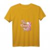 HapOwl Alice im Wunderland Grinsekatze T-Shirt mit V-Ausschnitt – Lizenzierte Fantasy Kleidung für Fans