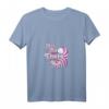 HapOwl Alice im Wunderland Grinsekatze T-Shirt mit V-Ausschnitt – Lizenzierte Fantasy Kleidung für Fans