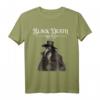 Black Death European Tour Plague Doctor T-Shirt – Gothic Mode mit historischem Design, perfekt für Fans der dunklen Ästhetik