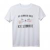 Ich Schnarche Nicht Ich Schnurre Schlafen T-Shirt - Lustiges Katzen Design für Katzenliebhaber und Tierfreunde