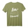 Ich Sarkastisch Niemals - Lustiges Ironie T-Shirt mit Spruch für Humorliebhaber & Geschenk für Freunde