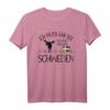 Ich muss gar nix - Ich muss nur nach Schweden T-Shirt für Schweden-Liebhaber & Elch-Fans