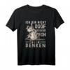 Pech beim Denken, Tollpatsch, Dummheit, Doof, Dummer Esel - Lustiges Selbstironie T-Shirt für Humorvolle und Tollpatschige