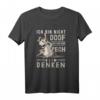 Pech beim Denken, Tollpatsch, Dummheit, Doof, Dummer Esel - Lustiges Selbstironie T-Shirt für Humorvolle und Tollpatschige