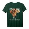 One Life No Difference Veganer Vegetarier Tierliebe T-Shirt – Unterstütze Tierschutz & Zeige deine Liebe zu veganer und vegetarischer Ernährung