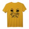 Nicht heute Satan T-Shirt Damen & Herren - Lustiges Full Graphic Design Shirt mit Statement & hochwertiger Verarbeitung