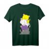 Kawaii Katzenstapel T-Shirt – Non-Binary Pride, LGBTQ Unterstützung & Genderqueer Geschenk