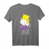Kawaii Katzenstapel T-Shirt – Non-Binary Pride, LGBTQ Unterstützung & Genderqueer Geschenk