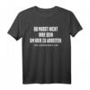 Du Musst Nicht Irre Sein Um Hier Zu Arbeiten - Lustiges T-Shirt für Azubis, Gesellen & Berufsanfänger als Geschenkidee