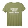 Du Musst Nicht Irre Sein Um Hier Zu Arbeiten - Lustiges T-Shirt für Azubis, Gesellen & Berufsanfänger als Geschenkidee