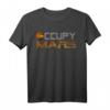 Occupy Mars Planet Raumfahrt T-Shirt – Für Weltraum- und Mars-Expeditionen Fans, ideal als Geschenk für Astronomie-Enthusiasten
