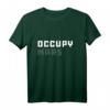 Occupy Mars Space Exploration Langarmshirt – Klassisch geschnitten, doppelt genähter Saum für Weltraum- und Sci-Fi-Fans
