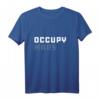 Occupy Mars Space Exploration Langarmshirt – Klassisch geschnitten, doppelt genähter Saum für Weltraum- und Sci-Fi-Fans