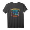 Occupy Mars T-Shirt - Temperature Oxygen Ocean Repeat, Cooles Raumfahrt-Design für Science-Fiction- und Space-Enthusiasten