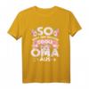 So sieht eine richtig coole Oma aus Geschenk T-Shirt - Lustiges und trendiges Geschenk für Geburtstag & Weihnachten
