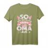 So sieht eine richtig coole Oma aus Geschenk T-Shirt - Lustiges und trendiges Geschenk für Geburtstag & Weihnachten