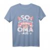 So sieht eine richtig coole Oma aus Geschenk T-Shirt - Lustiges und trendiges Geschenk für Geburtstag & Weihnachten
