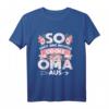 So sieht eine richtig coole Oma aus Geschenk T-Shirt - Lustiges und trendiges Geschenk für Geburtstag & Weihnachten